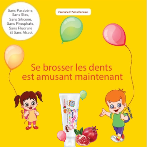 Dentifrice pour enfant